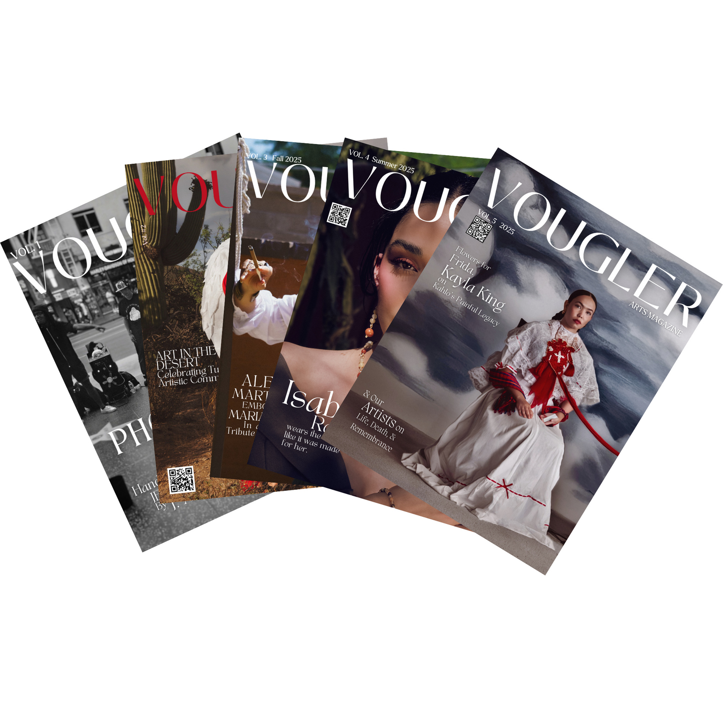 Vougler Arts Magazine - Vol. 1–5 Bundle (Print)