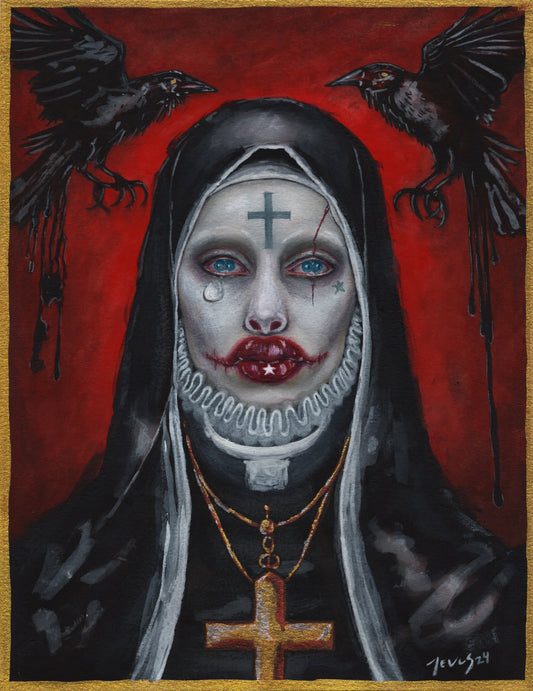 Nuquam Sola Vinyl Sticker