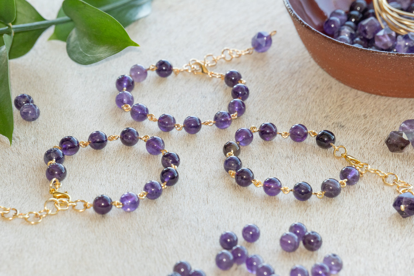 Vougler Arts Signature Amethyst Bracelet