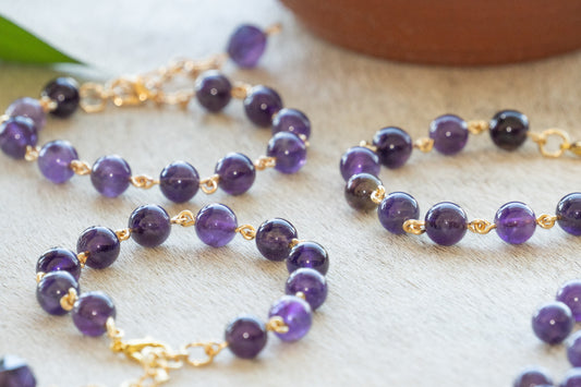 Vougler Arts Signature Amethyst Bracelet