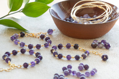 Vougler Arts Signature Amethyst Bracelet