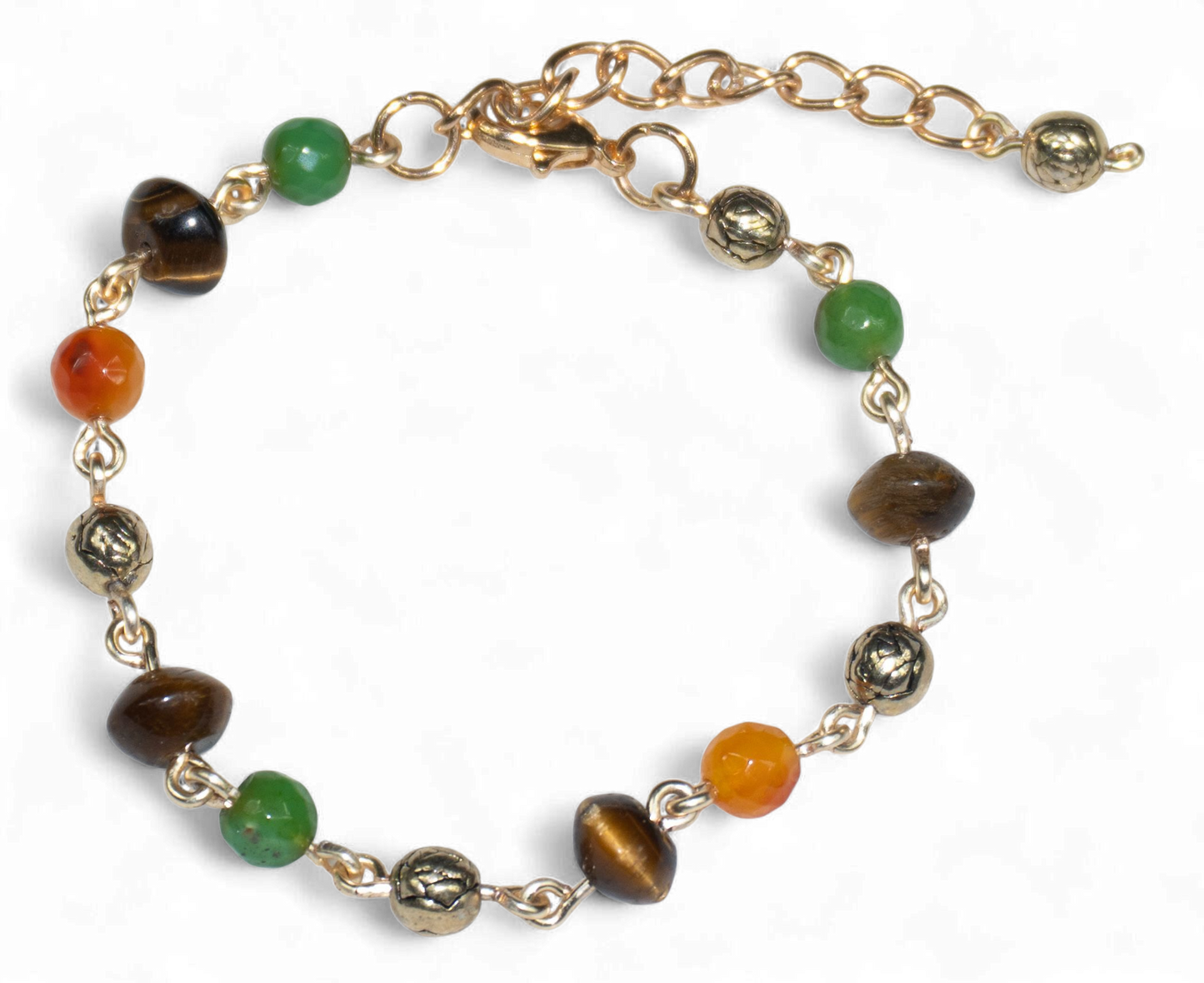 Red Bird of Paradise  Flower Bracelet