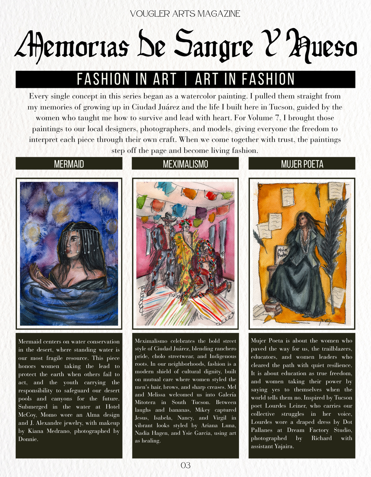 Vougler Arts Magazine Vol. 7: Art in Fashion ︱ Fashion in Art